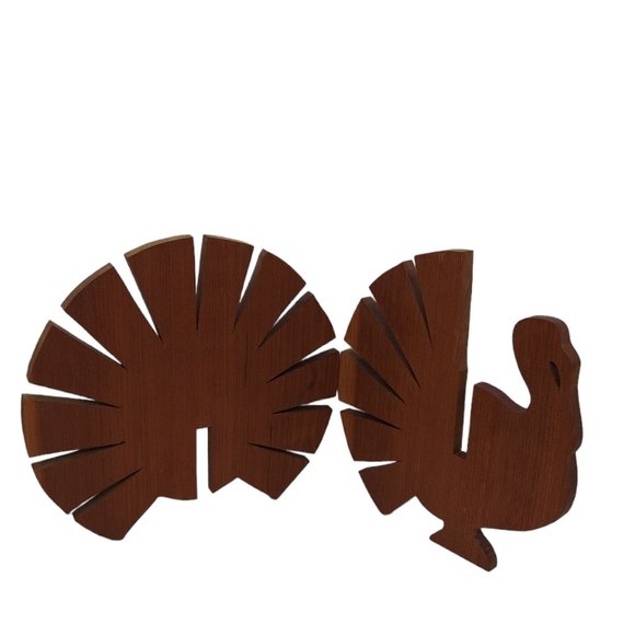 Wood Turkey Decor - Picture 9 of 10